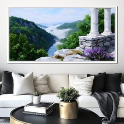 Enchanted Valleys Timeless Ruins - NicheCanvas