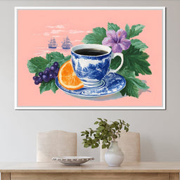 Fresh Morning Brew & Fruits - NicheCanvas