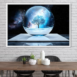Celestial Reflection Sphere Tree - NicheCanvas