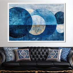 Sapphire Moons Aligned - NicheCanvas