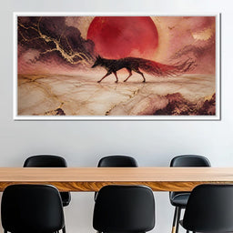 Gold Vein Fox Spirit - NicheCanvas