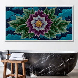 Celestial Nightflower Dream - NicheCanvas