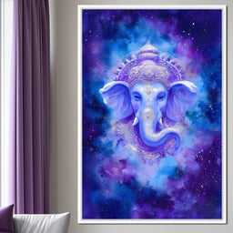 Celestial Ganesha Starlight - NicheCanvas