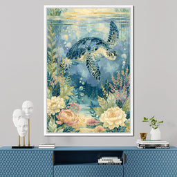 Silent Passage Through The Deep Sea - NicheCanvas