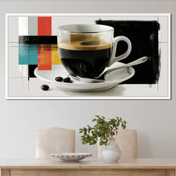 First Light Over Morning Espresso - NicheCanvas