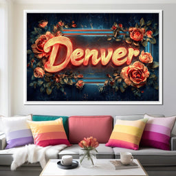 Denver Glow - NicheCanvas