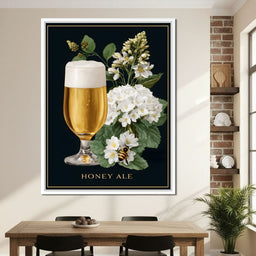 Golden Honey Ale Botanical Noir - NicheCanvas