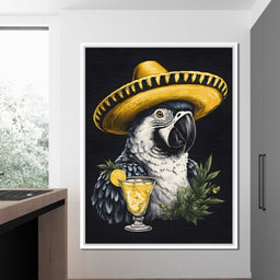 Parrot Fiesta - NicheCanvas