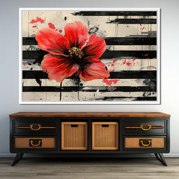 Bloom of Contrasts - NicheCanvas