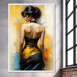 Female Portrait 295 - Johanjjf - NicheCanvas