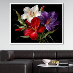 Gladiolus Garden Noir Bloom - NicheCanvas