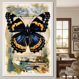 Gilded Wings Of The Natural Archive - NicheCanvas