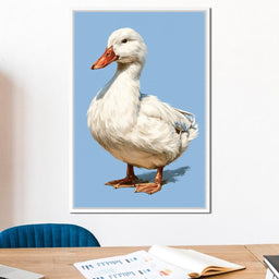 Noble Duck Standing Tall - NicheCanvas
