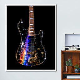 Electric Resonance Of The Neon Current - NicheCanvas