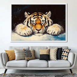 Slumbering Tiger - NicheCanvas