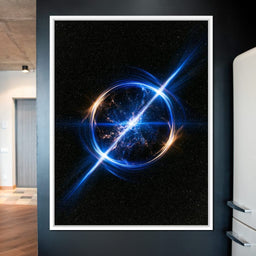 Echoes of a Distant Celestial Collision - NicheCanvas
