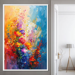 Impasto Bloom - Tooples Art - NicheCanvas