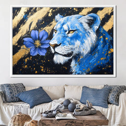 Wild Lioness - Alicia Smith - NicheCanvas