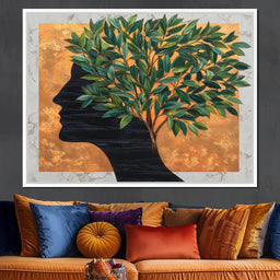 Golden Reflections of Nature - NicheCanvas