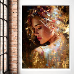 Radiant Brushstrokes Of Grace - NicheCanvas