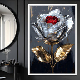 Gilded Petal Enchantment - NicheCanvas