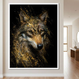 Radiant Lupine Goldburst Spirit - NicheCanvas