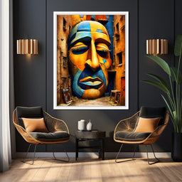 Colorful Modern Art 036 - Johanjjf - NicheCanvas