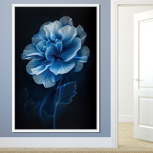 Blue Dream Blossom - TooplesArt Canvas Print