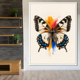 Fragmented Wings Of A Changing Mind - NicheCanvas