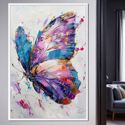 Kaleidoscope Butterfly Bliss - NicheCanvas