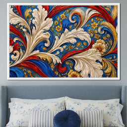 Royal Baroque in Bloom - TooplesArt - NicheCanvas