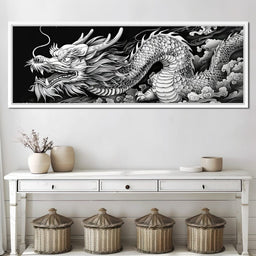 Eternal Dragon's Flight - NicheCanvas