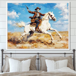 Rider of the Endless Plains - NicheCanvas