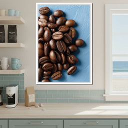 Roasted Coffee Beans Still Life - NicheCanvas