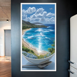 Tropical Ocean Bliss Bowl - NicheCanvas