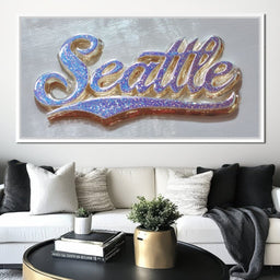 Glittering Seattle Dreams - NicheCanvas