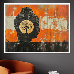 Golden Tree of Enlightenment - NicheCanvas