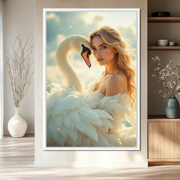 The Swan Maiden - Johanjjf - NicheCanvas