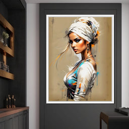 Female Portrait 256 - Johanjjf - NicheCanvas