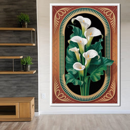 Art Deco Calla Symphony - TooplesArt - NicheCanvas