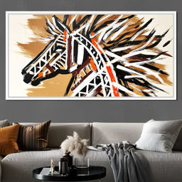 Wild Essence Untamed Brushstrokes - Alicia Smith - NicheCanvas