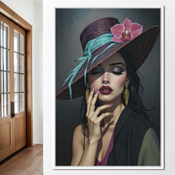 A Lady’s Poise - TooplesArt - NicheCanvas