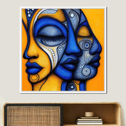 Whispers of the Mosaic Soul - TooplesArt - NicheCanvas