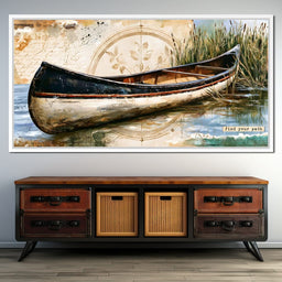 Solitude Upon The Quiet Shore - NicheCanvas