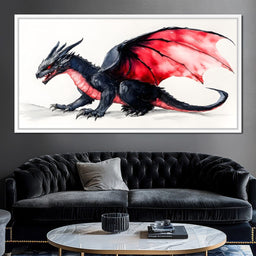 Majestic Dragon Wings - NicheCanvas