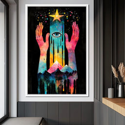 Celestial Visionary Voyage - NicheCanvas