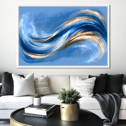 Rhythmic Flow of Liquid Motion - NicheCanvas