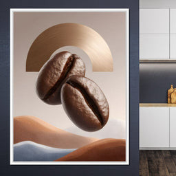 Harmony of Coffee Dreams - NicheCanvas