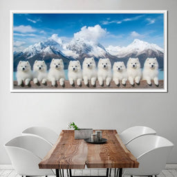 Alpine Pups Dreamy Escape - NicheCanvas