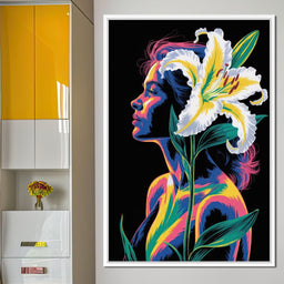 The Light Within Her - TooplesArt - NicheCanvas